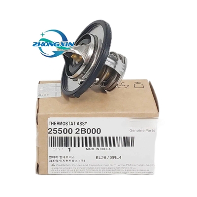 자동차 엔진 냉각 용액 온도 조절기 KIA HYUNDAI 25500-2B000 255002B000 및 내구성
