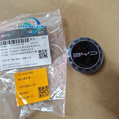 OE 번호 TA-3102420D BYD SEAL 돌핀 E2용 전기 자동차 휠 센터 커버 조립
